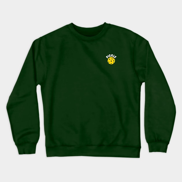 Simply Pickleball Crewneck Sweatshirt by numpdog